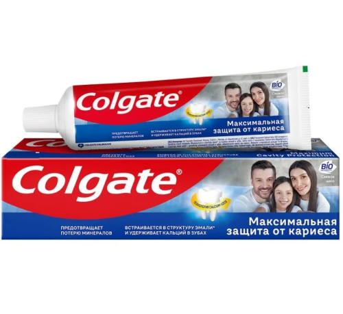 COLGATE паста зубная максимальная защита от кариеса свежая мята 50мл FCN89275
